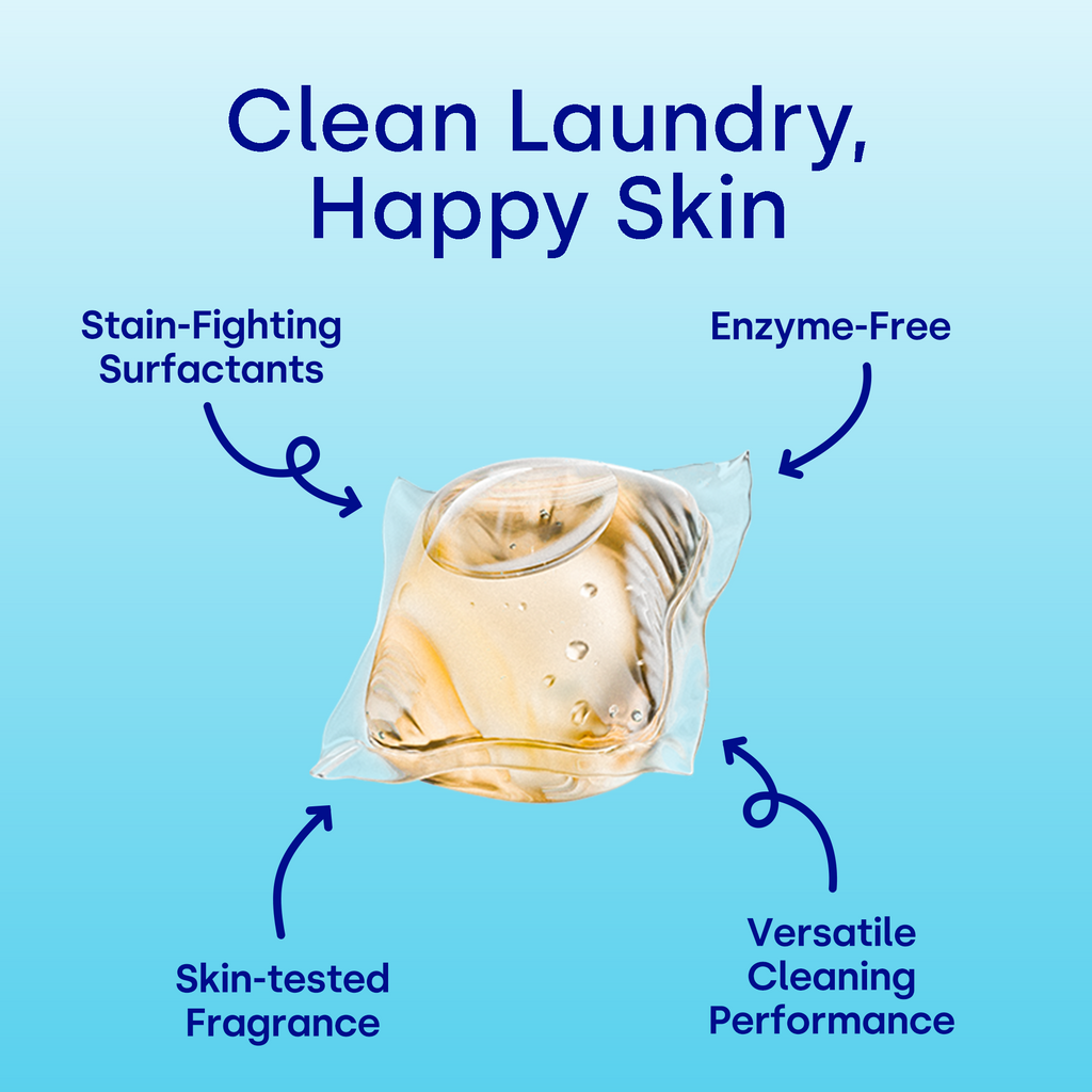 Sensitive Skin Laundry Detergent Bulk Pods, Crisp Breeze