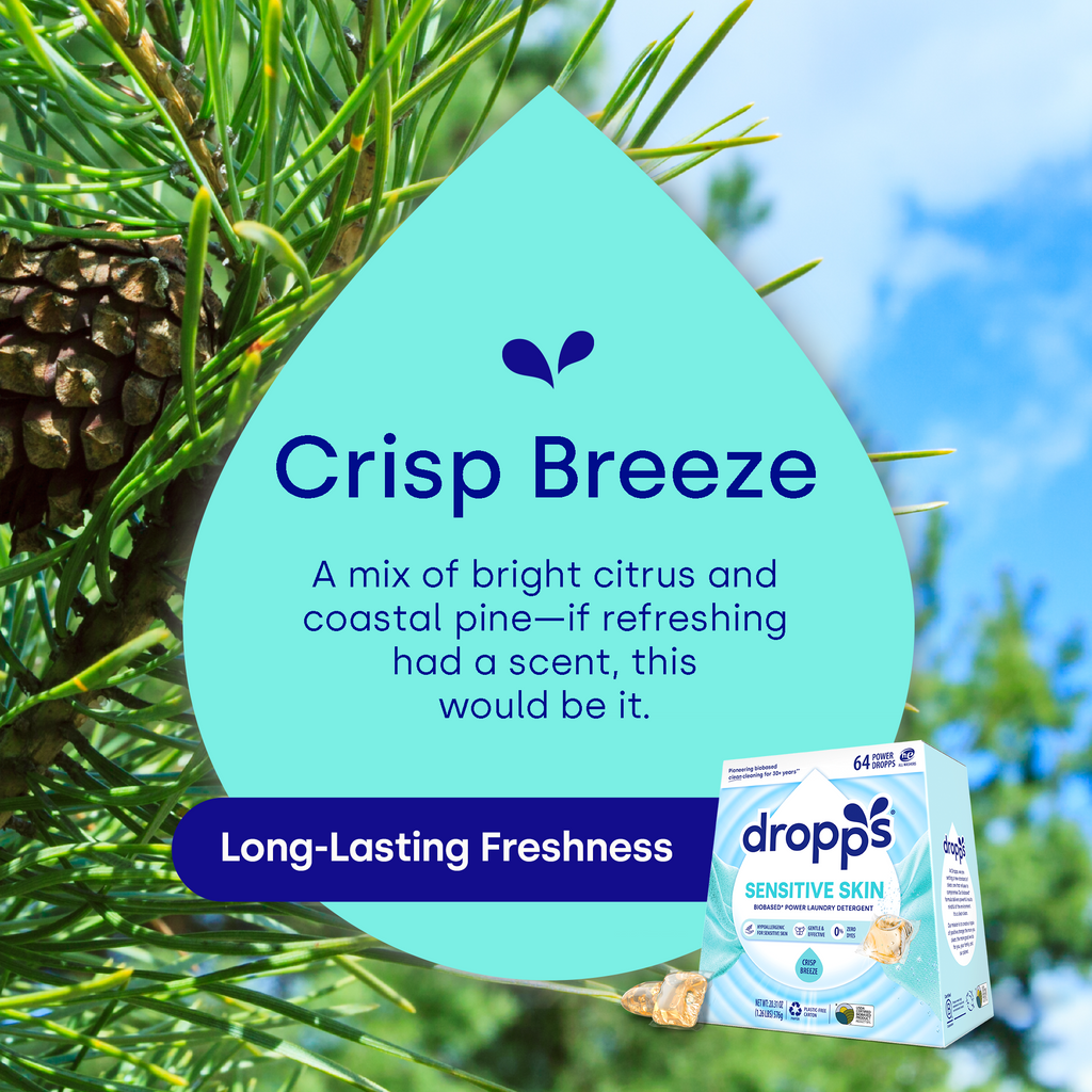 Sensitive Skin Laundry Detergent Bulk Pods, Crisp Breeze