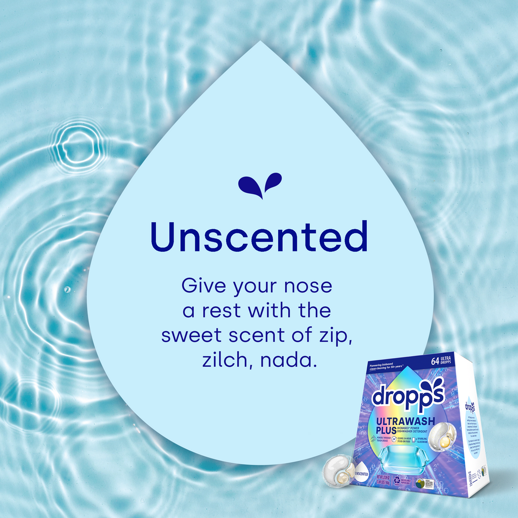 UltraWash Plus Biobased Power Dishwasher Detergent Pods, Unscented