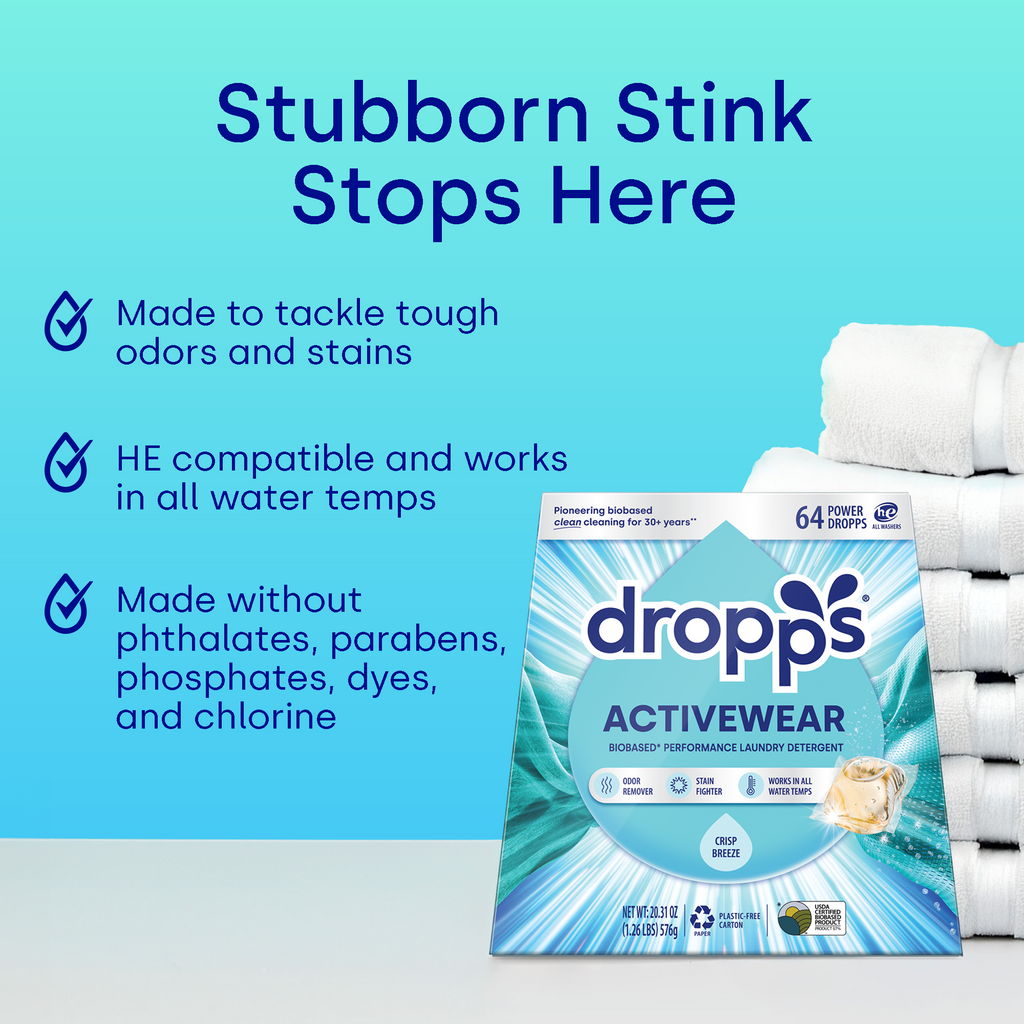 Activewear Laundry Detergent Pods, Crisp Breeze