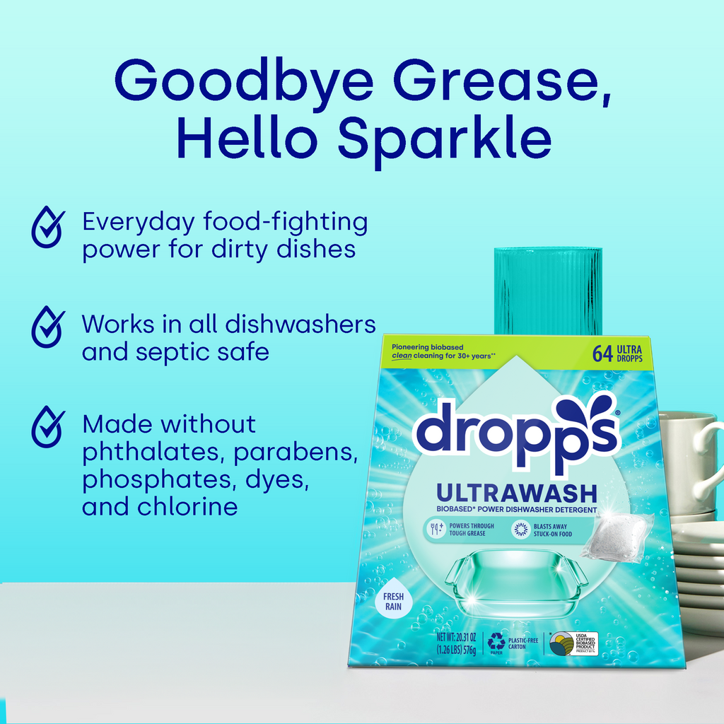 UltraWash Dishwasher Detergent Pods, Fresh Rain
