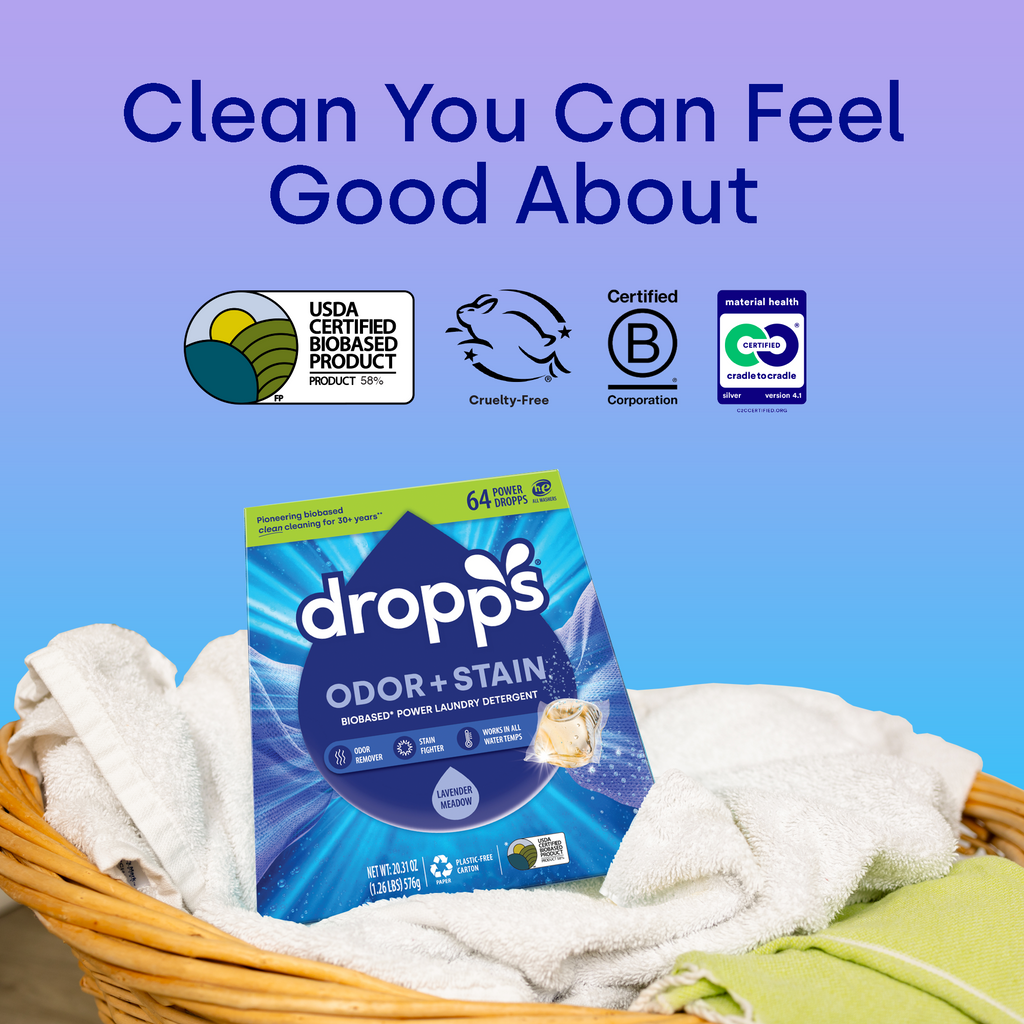 Odor & Stain Laundry Detergent Pods, Lavender Meadow
