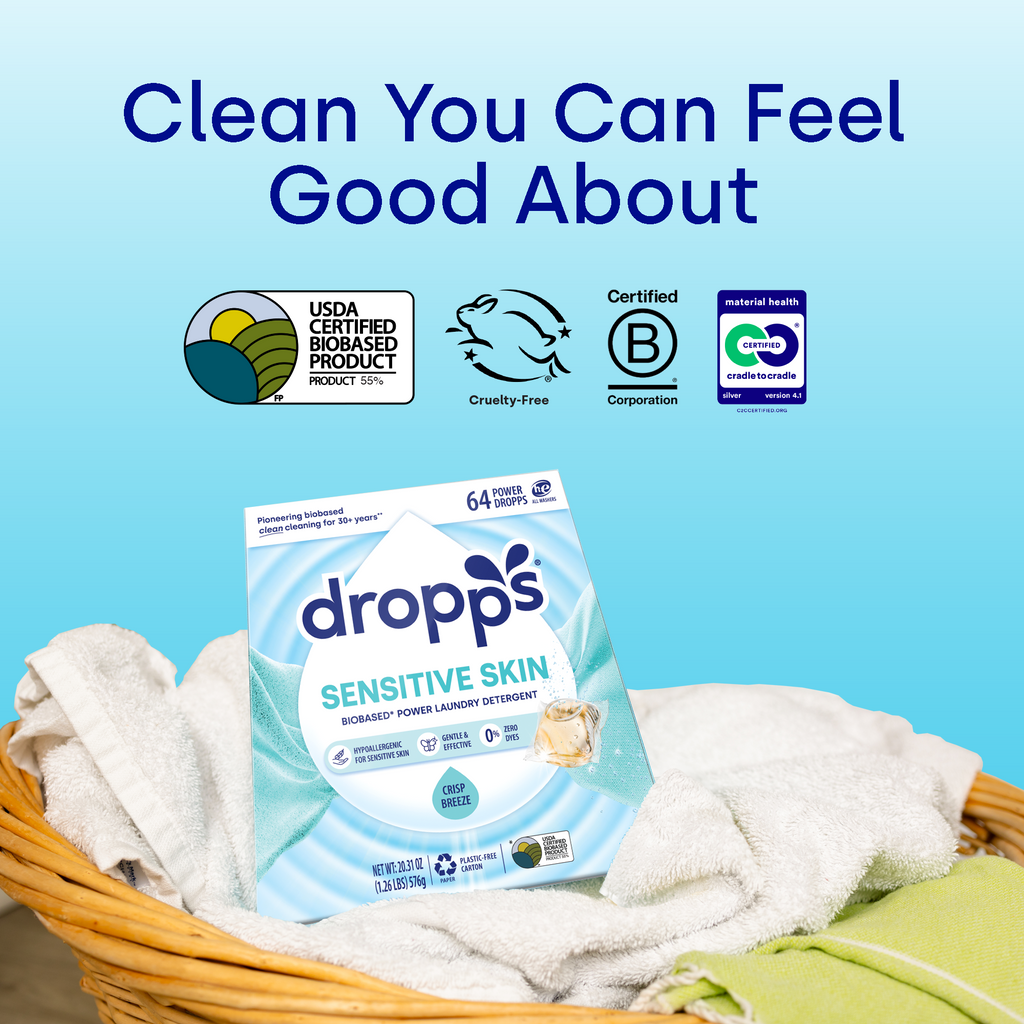 Sensitive Skin Laundry Detergent Bulk Pods, Crisp Breeze